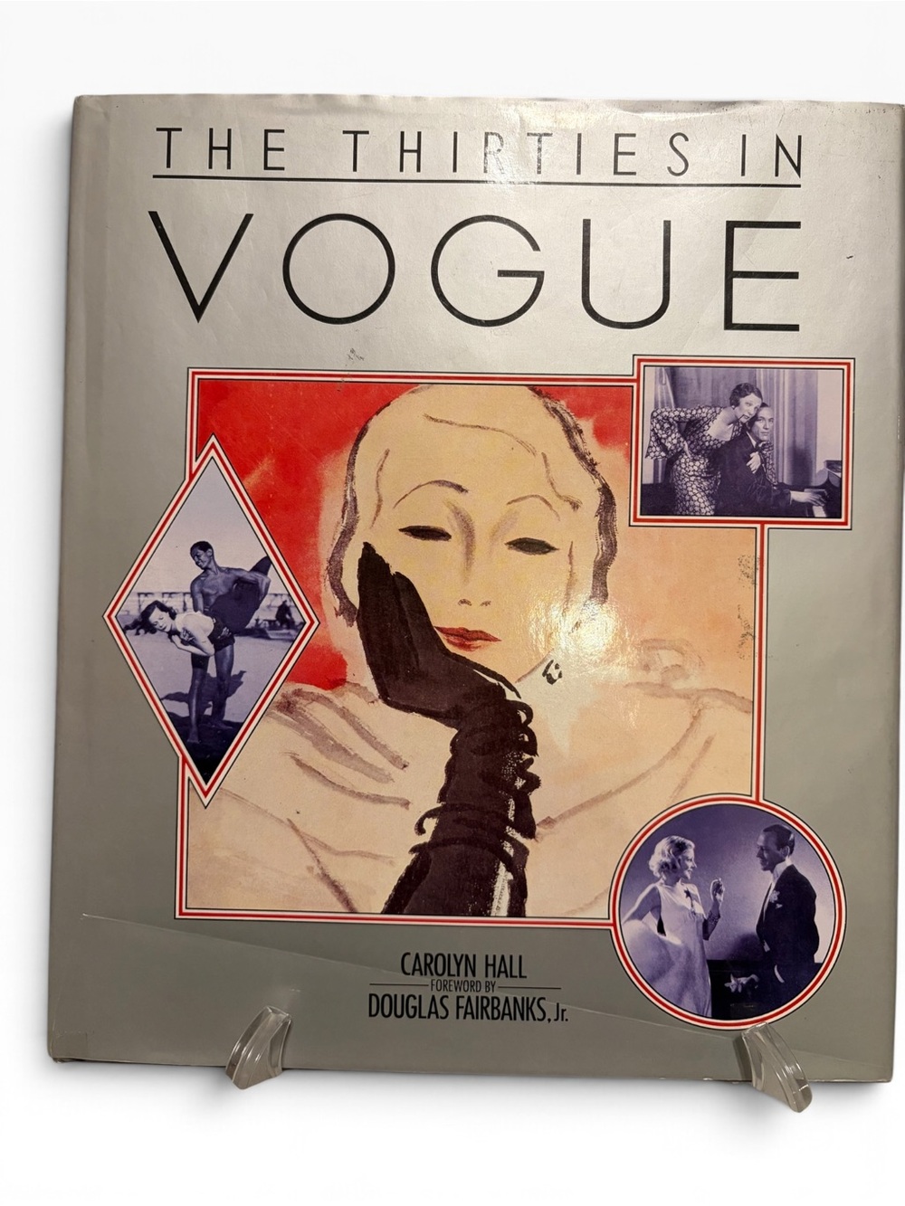 The Thirties in Vogue Carolyn Hall 1985 first edition fashion Hollywood